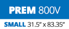 31.5" x 29.5" to 83.35"